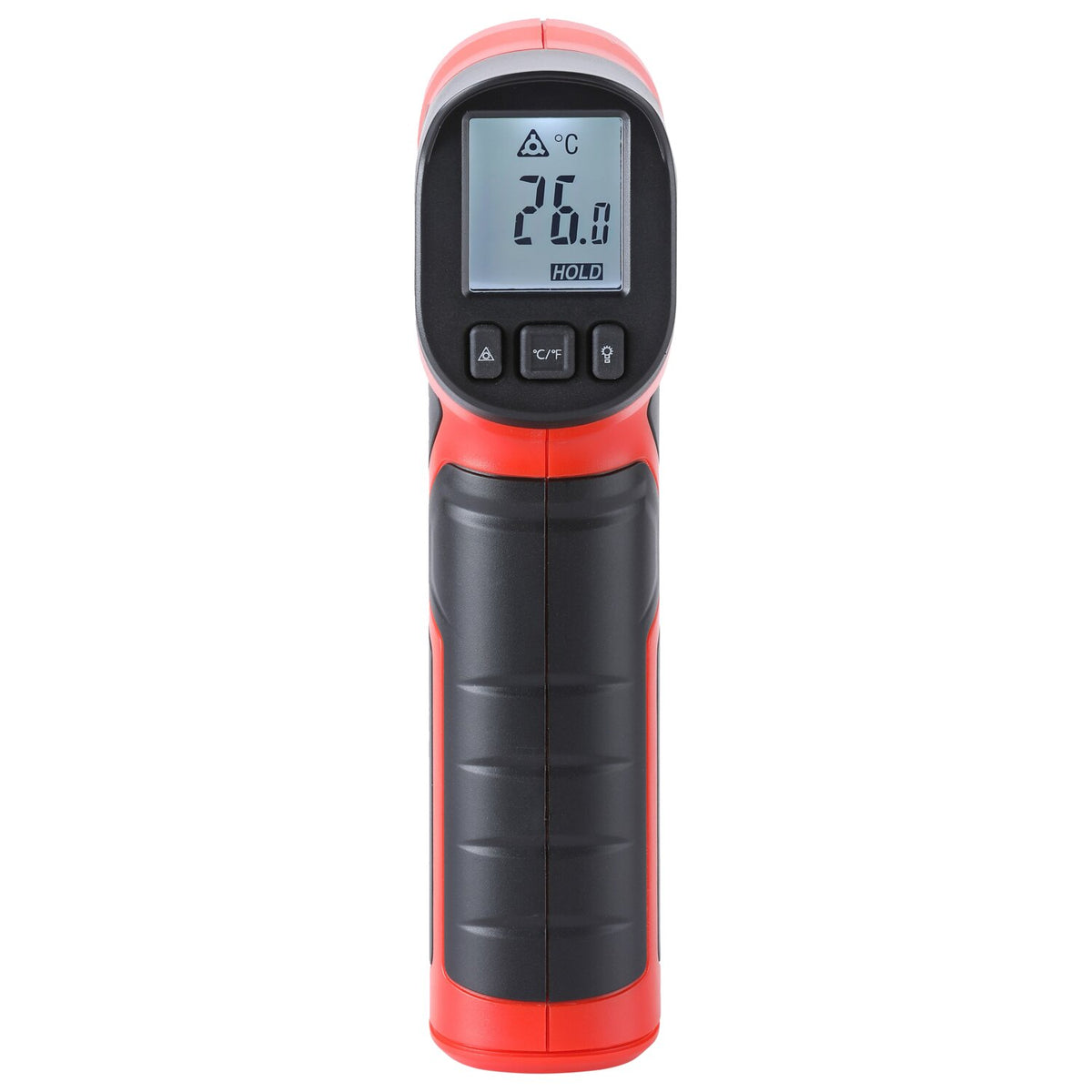 Sonic infrared thermometer
