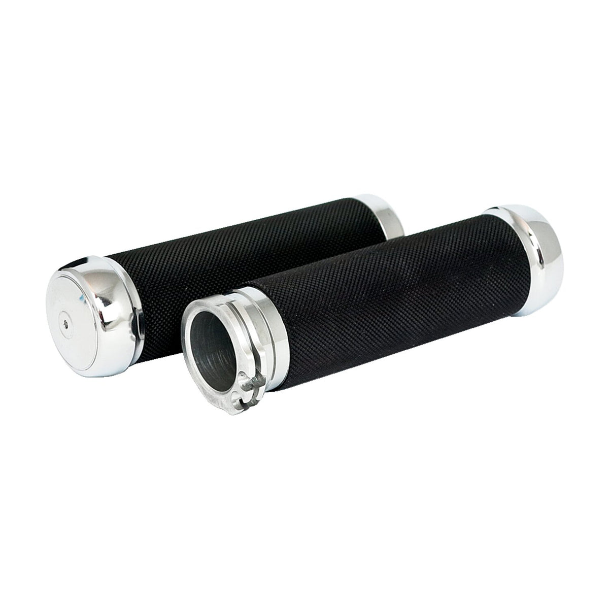 Riverside Custom Riverside Knurled billet aluminum grips - Black