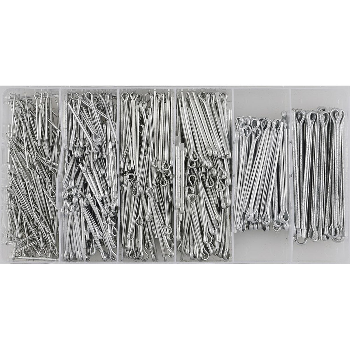 Sonic cotter pin assortment box - 555-piece set