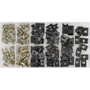 Sonic body bolts and speed nuts assortment - 170-piece