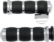 Avon Grips 3-ring Velvet Air Grips - Chrome/black