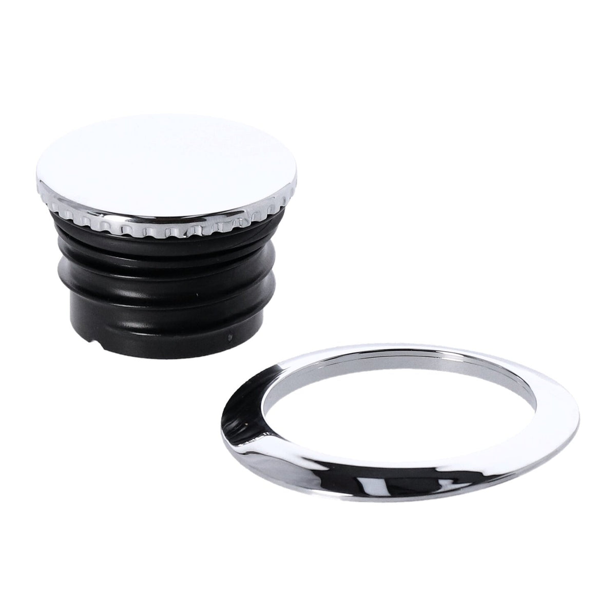 MCS Pop-up gas cap chrome