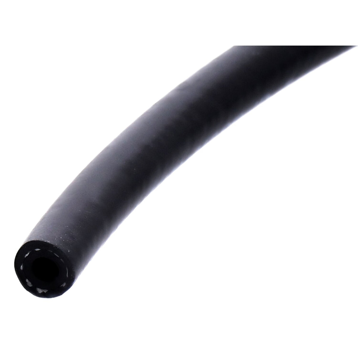 MCS black neoprene fuel / oil line hose 5mm (3/16") - 25 stk