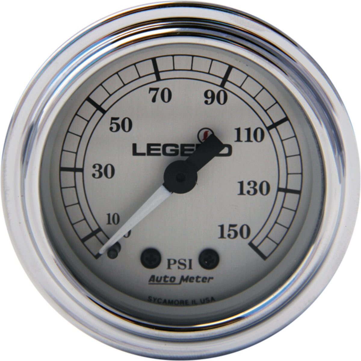 Legend Air Suspension Air gauge silver