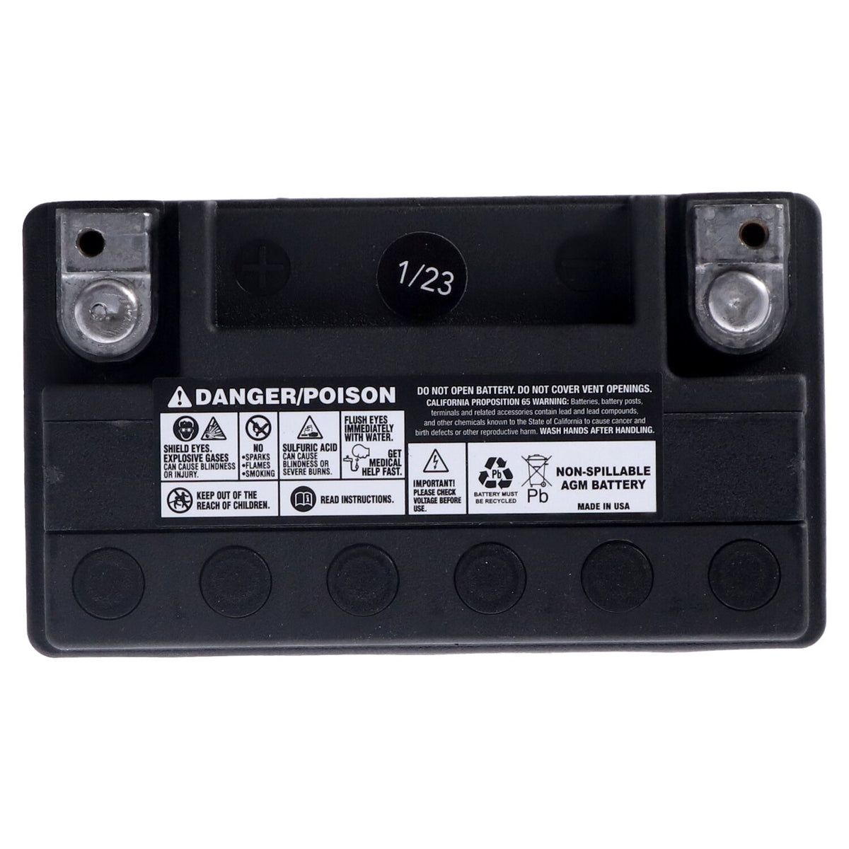 MCS Advance Series - AGM sealed battery - 12V 19Ah 325CCA
