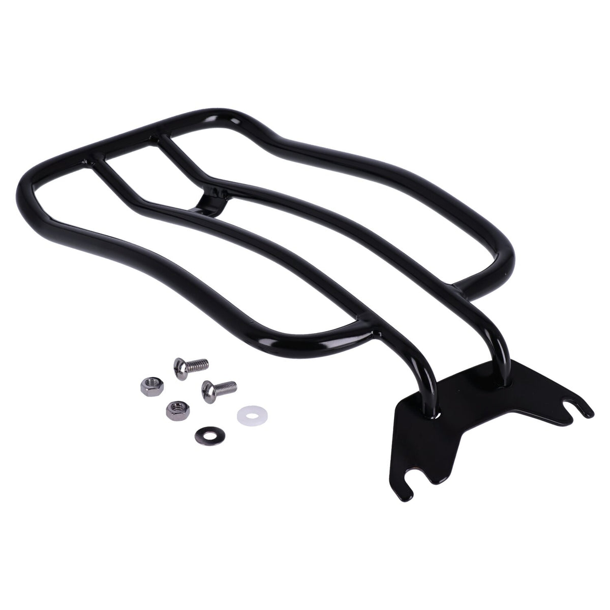 MCS Solo seat luggage rack 7" - Black