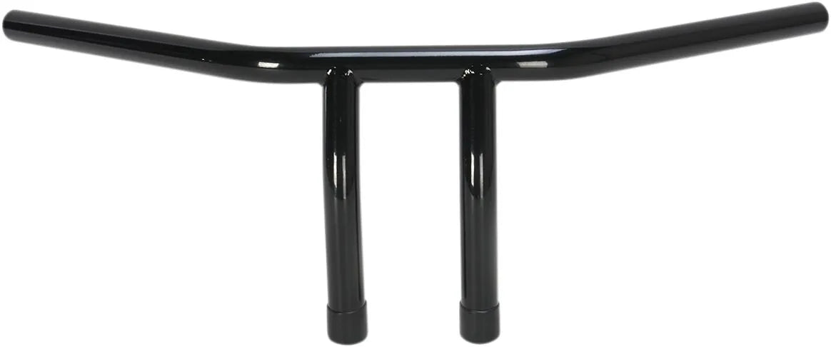 Emgo 1" T-bar Handlebar - Black Gloss Steel