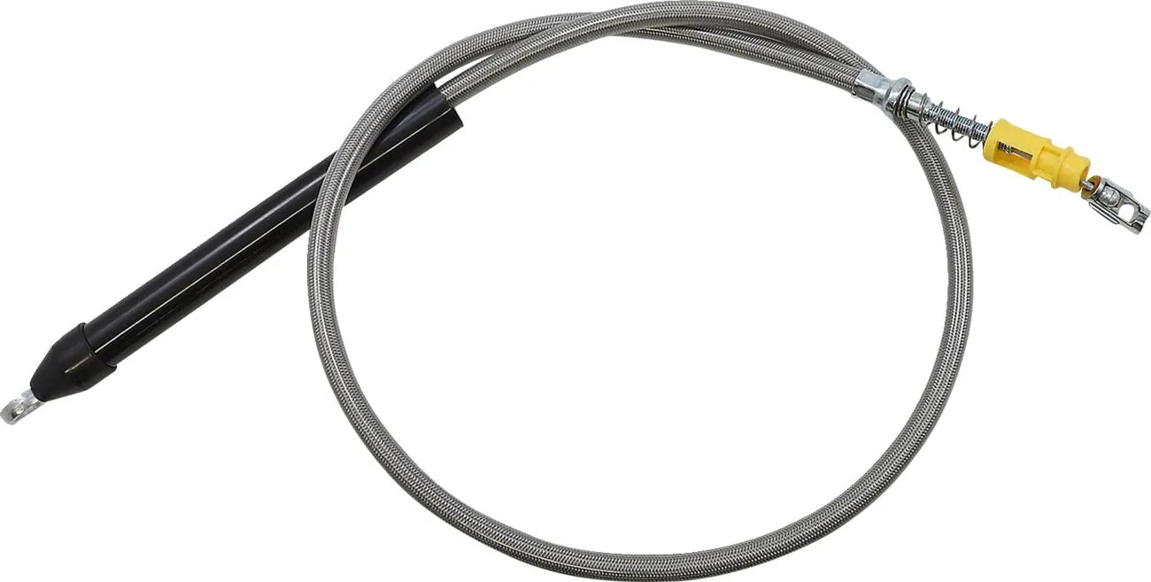 La Choppers Stainless Steel Braided Clutch Cable for 12"-14" Ape