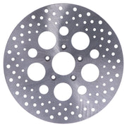MCS Brake rotor L/R front 11.5" drilled stainless