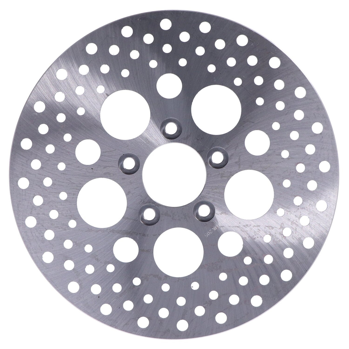 MCS Brake rotor rear - Stainless Drilled 11.5"