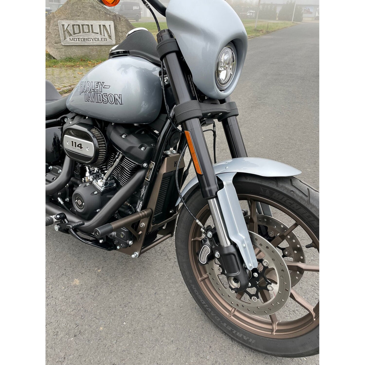 Kodlin Club Style M8 engine guard - Bronze