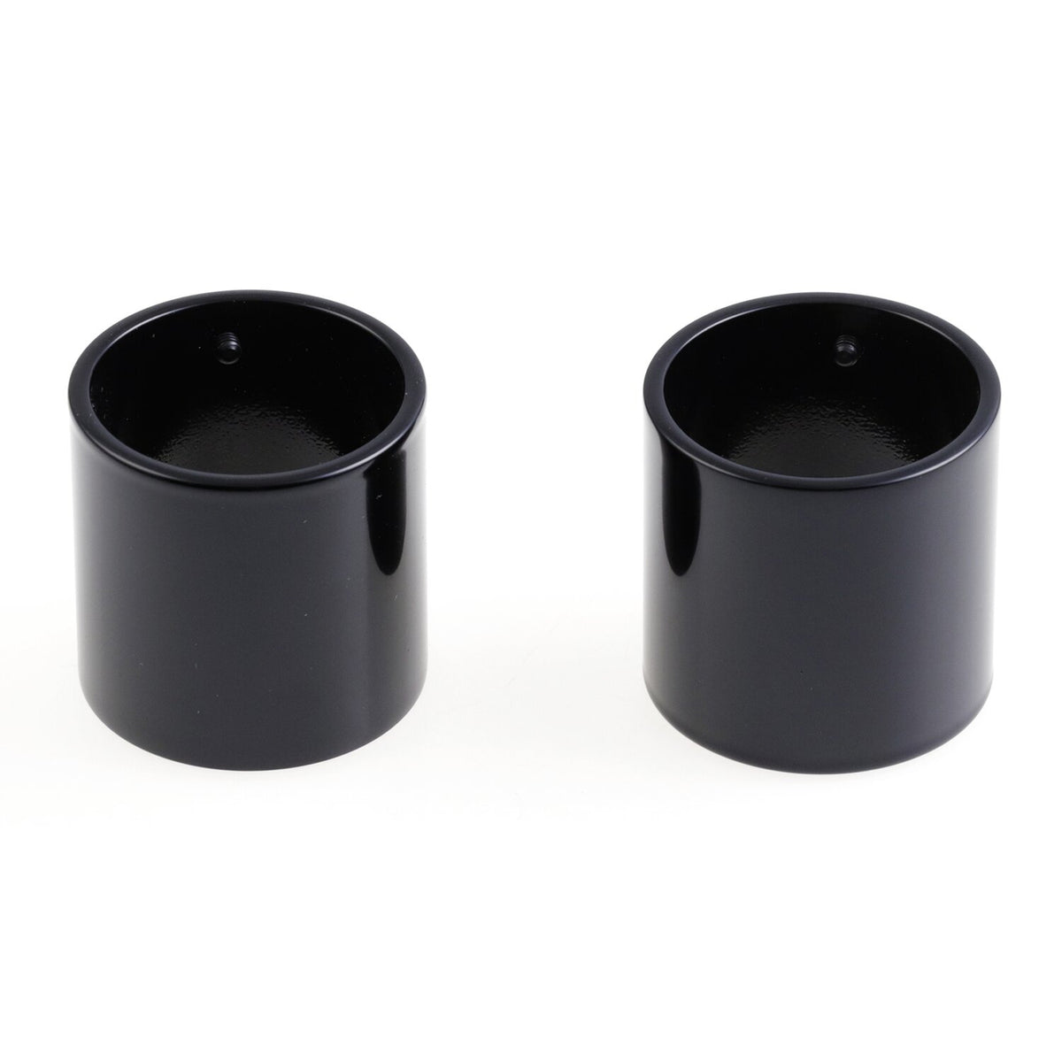 Cult-Werk 2-piece upper fork cover kit short - Gloss black