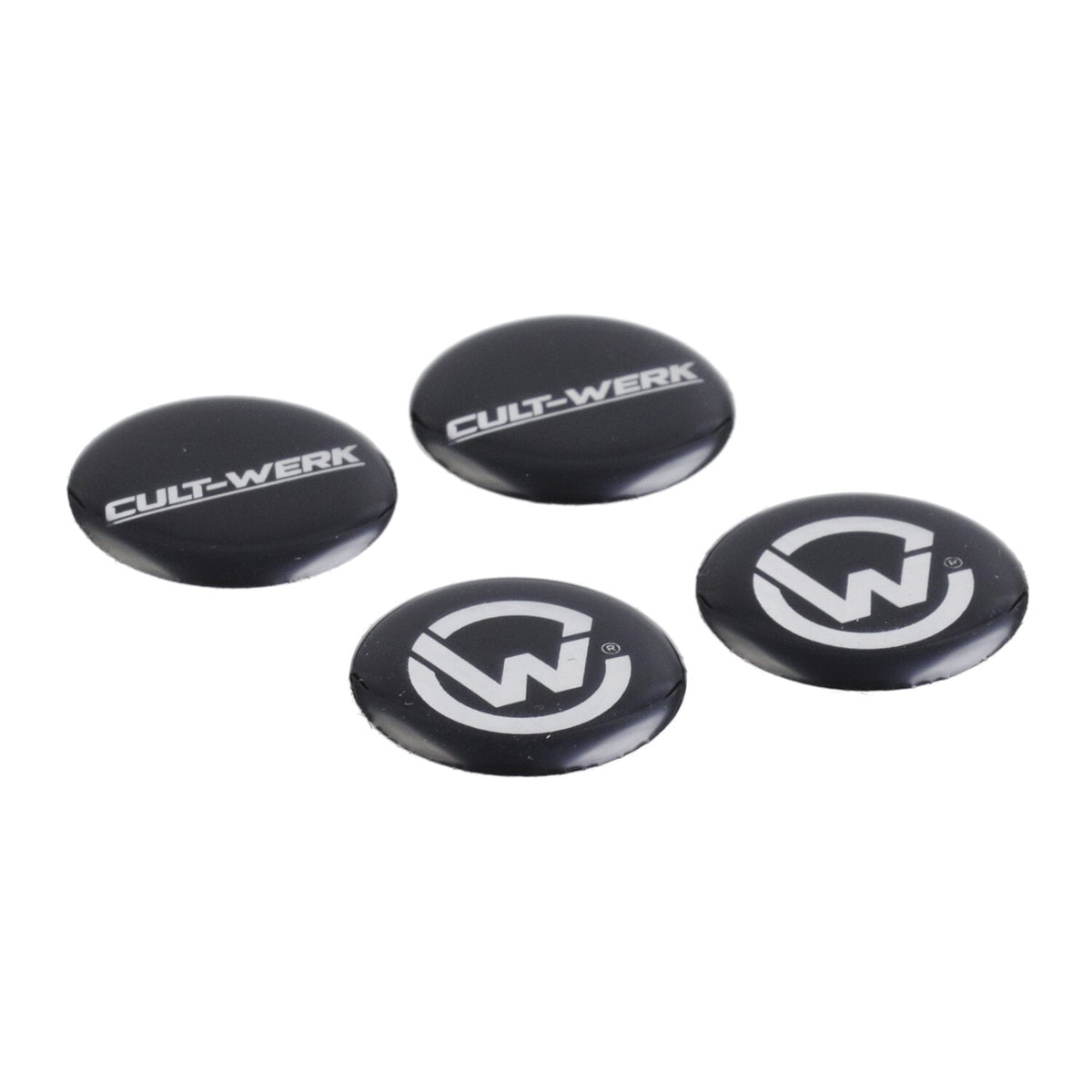 Cult-Werk camshaft cover set - Gloss black - 4 stk