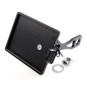 Cult-Werk side mount license plate bracket - Black - Austria