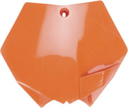 Ufo Replacement Front Number Plate - Orange