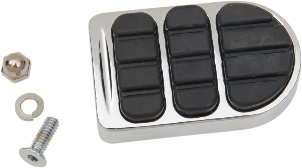 Kuryakyn Iso Brake Pedal Pad - Chrome