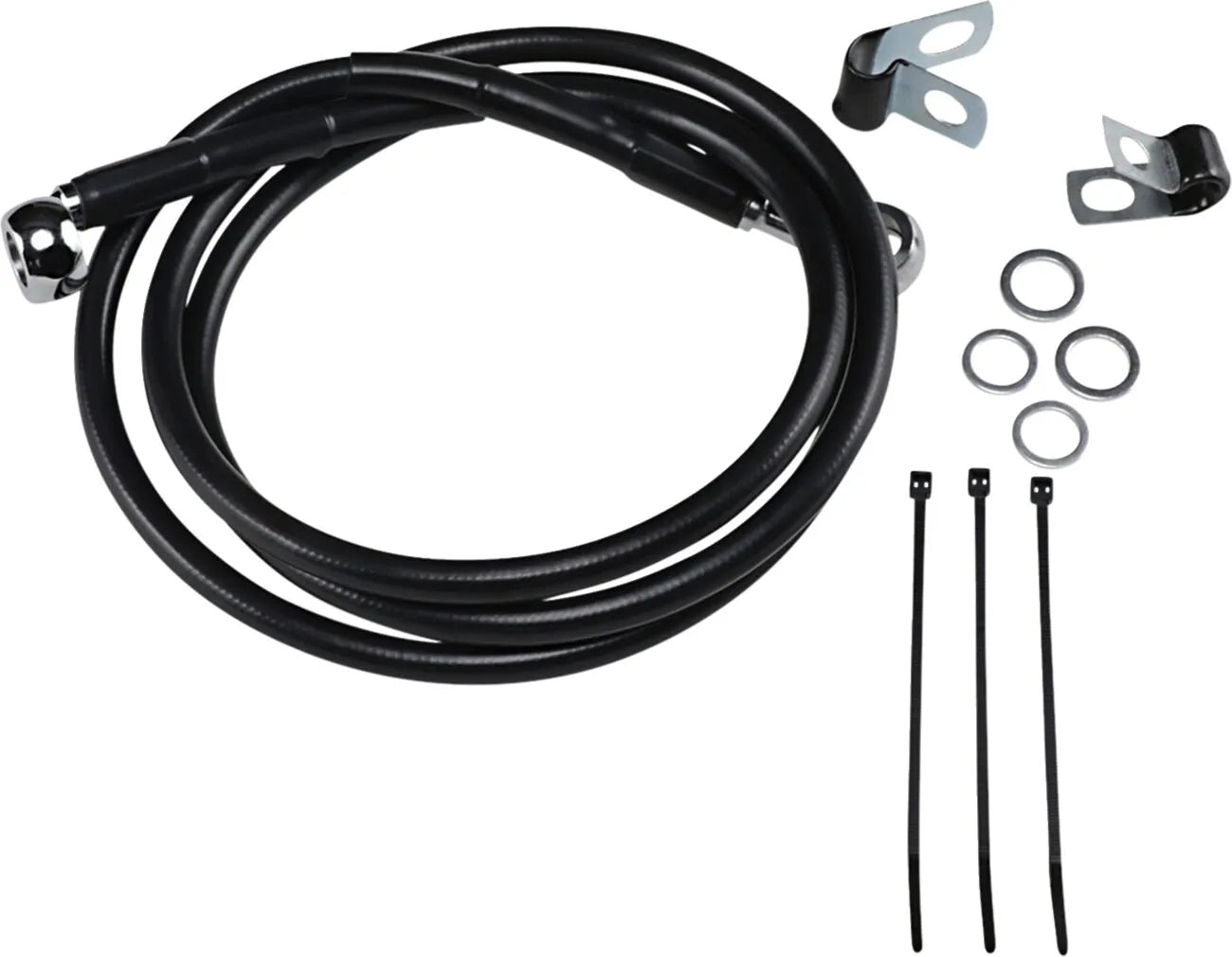 Drag Specialties Förlängd Bromsslang Kit 132 cm