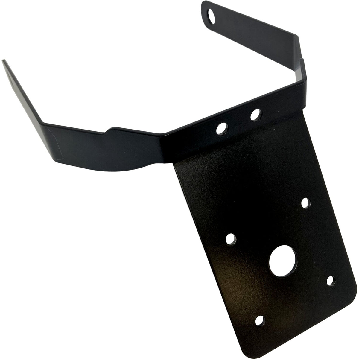 Danish Motorcycle Parts under fender license plate holder - Black