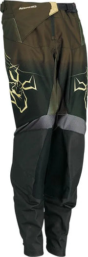 Moose Offroad Youth Agroid Racewear Pants - Black/Tan/Olive