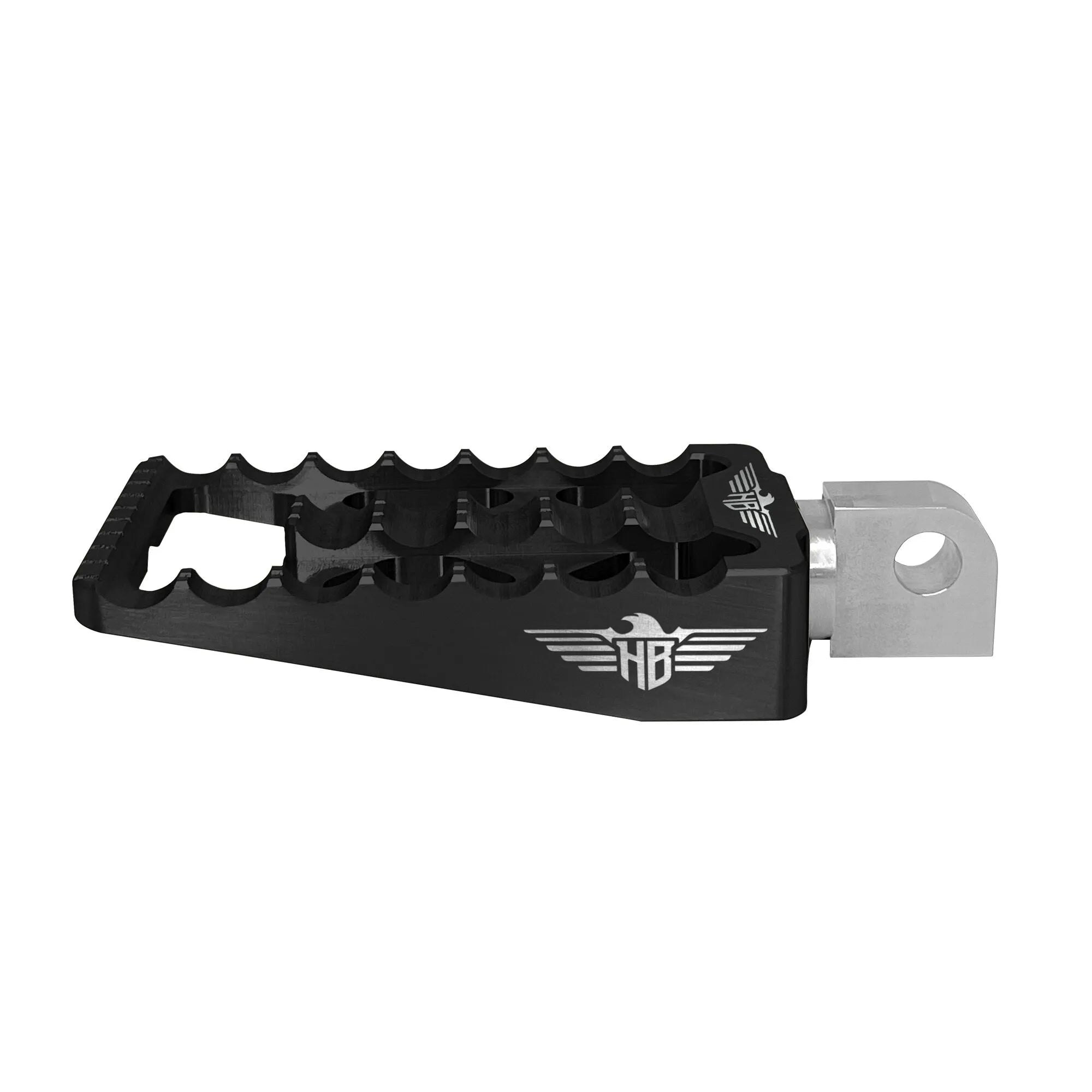 Heinz Bikes Foot Pegs For Harley - Black Aluminum