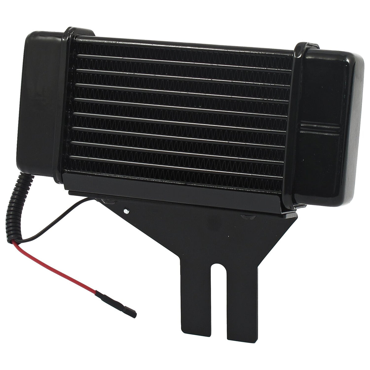 Jagg oil cooler kit - Low mount - Horizontal - 10 row - Fan