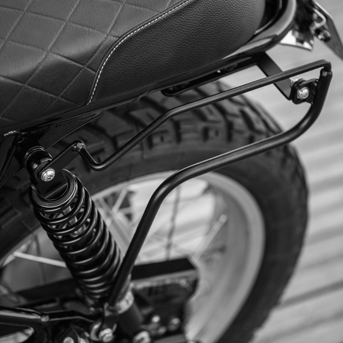 LongRide saddlebag holder - Black