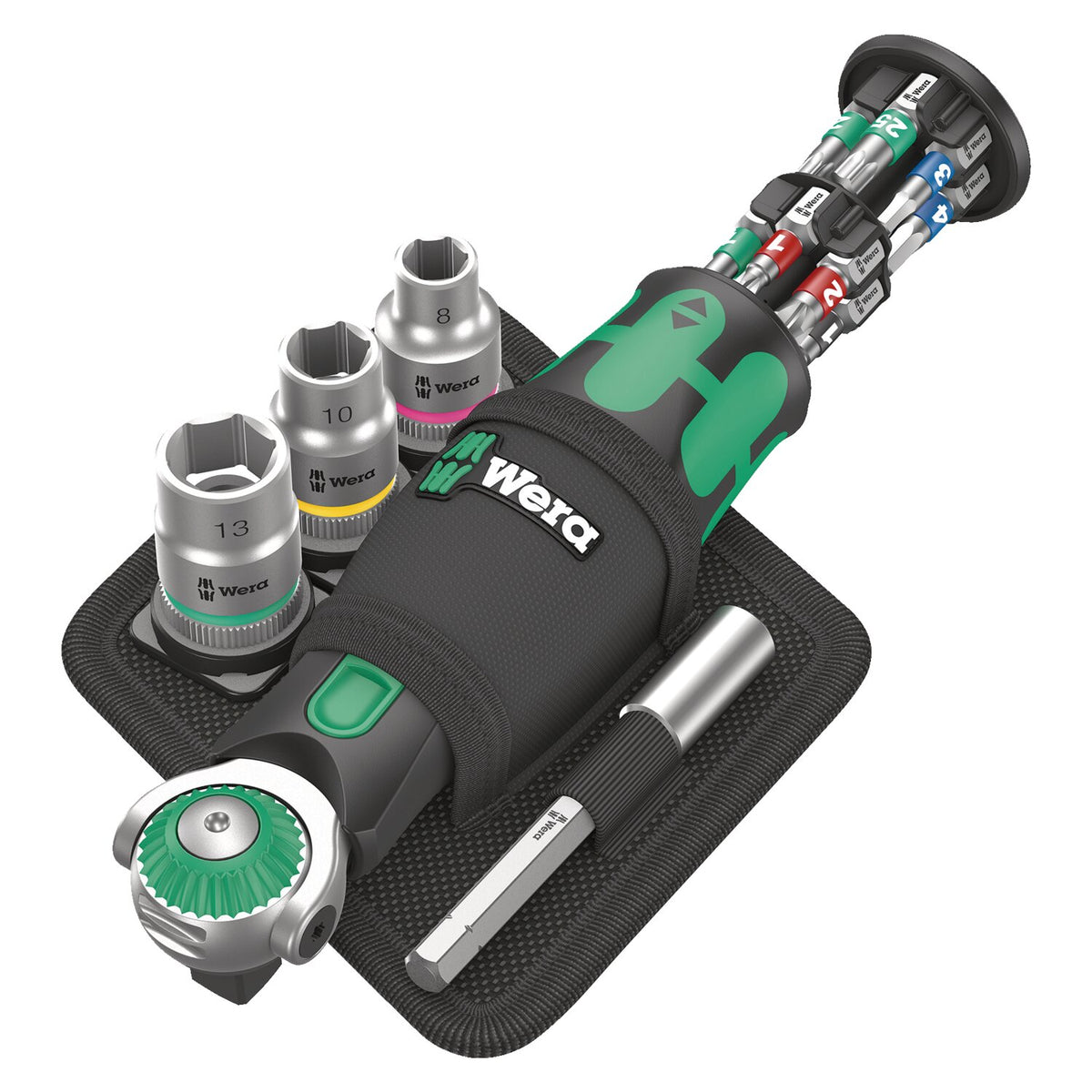 Wera Zyklop Pocket set 2 with Metric sockets
