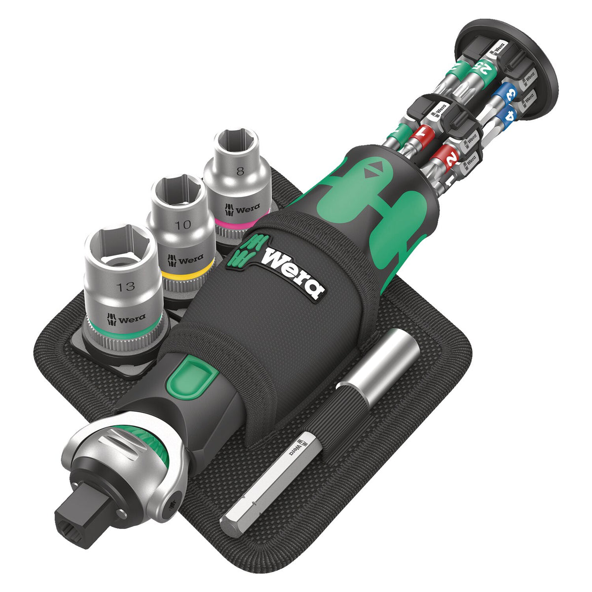 Wera Zyklop Pocket set 2 with Metric sockets