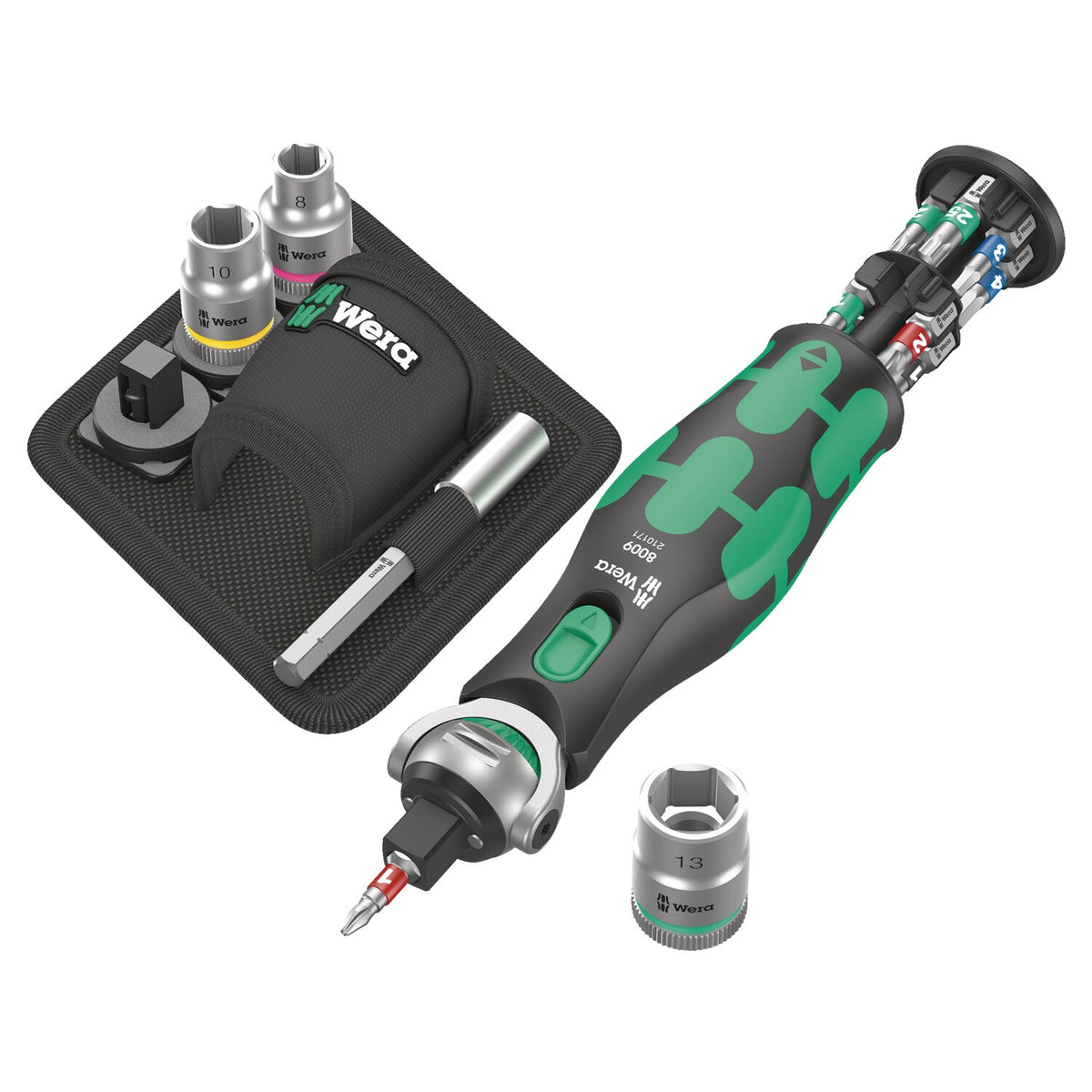 Wera Zyklop Pocket set 2 with Metric sockets