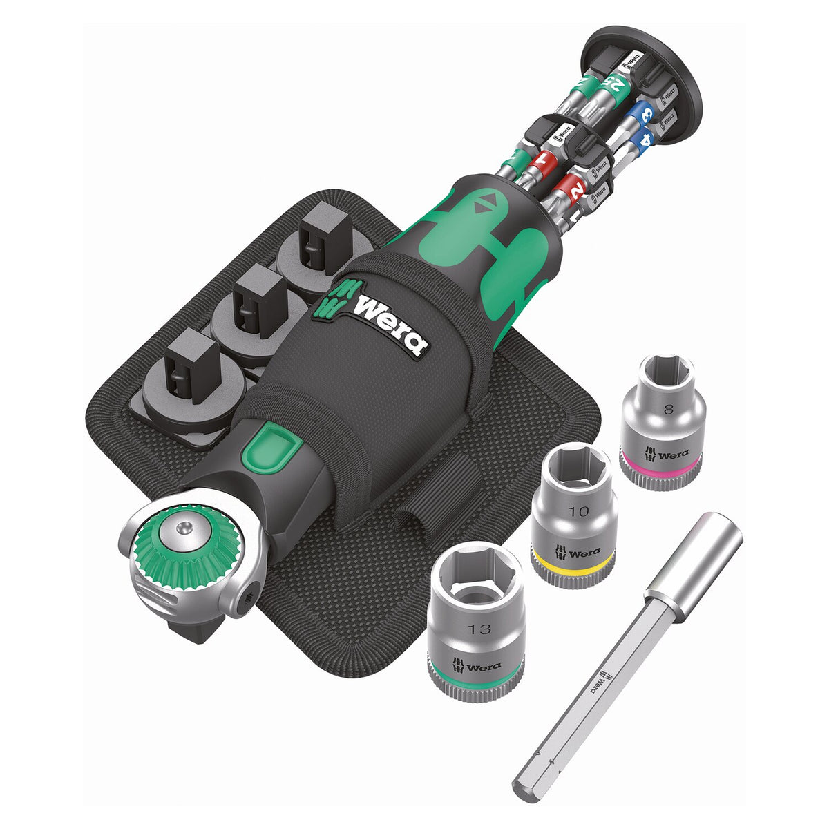 Wera Zyklop Pocket set 2 with Metric sockets