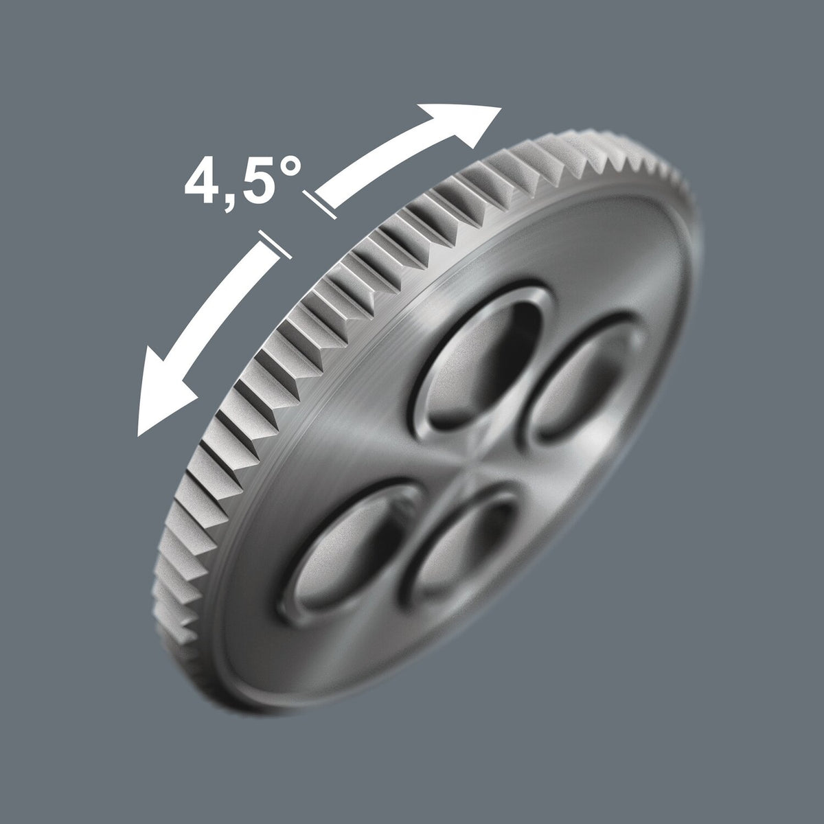 Wera Kraftform Kompact T-handle ratchet 1/4"