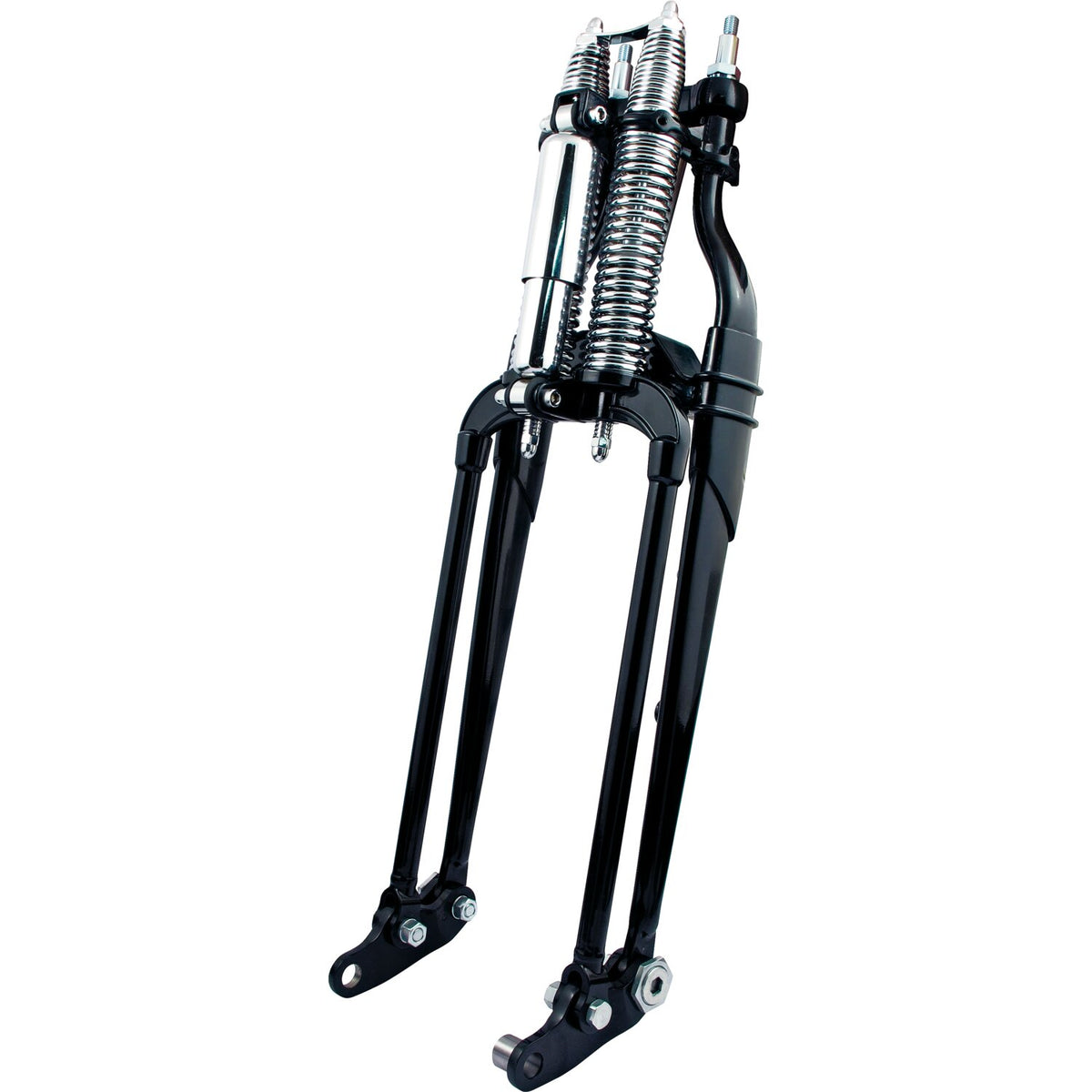 Samwel Reproduction FLST Softail Springer fork - Black/Chrome