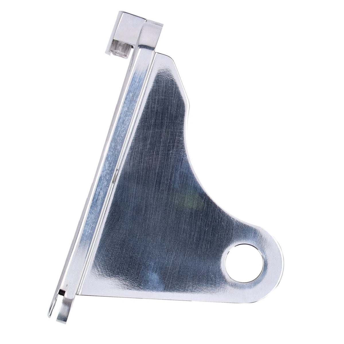 CPV 'slide-in' license plate bracket - Side mount polished