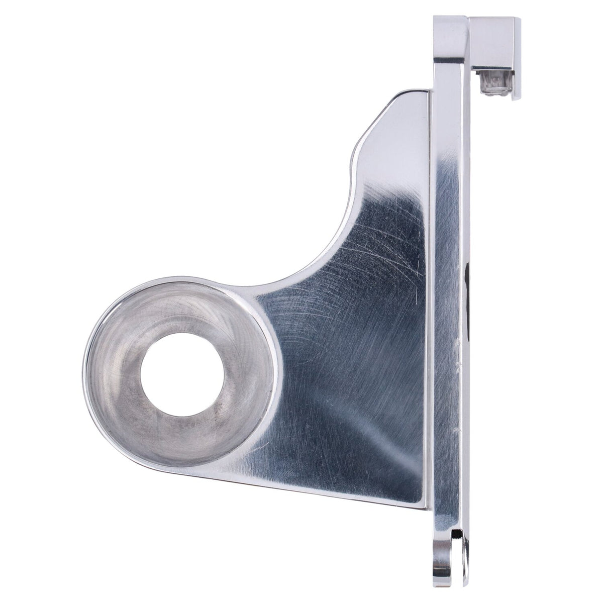 CPV 'slide-in' license plate bracket - Side mount polished