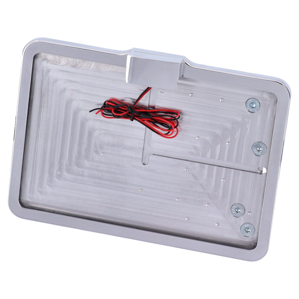 CPV 'slide-in' license plate bracket - Side mount polished