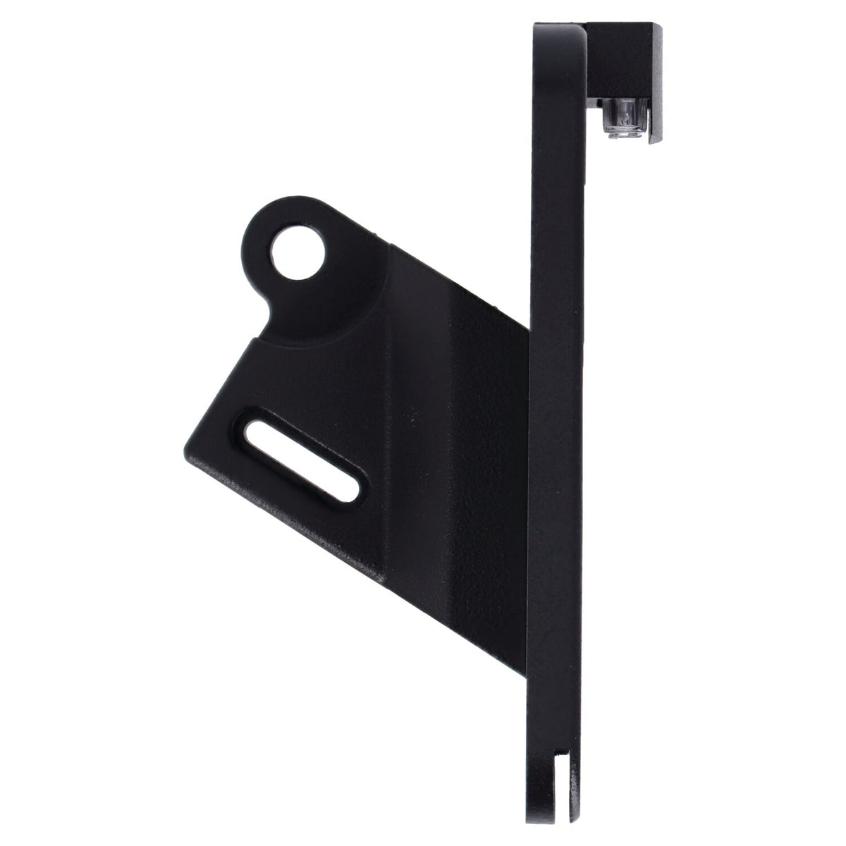 CPV 'slide-in' license plate bracket - Side mount black