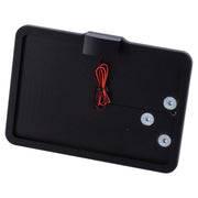 CPV 'slide-in' license plate bracket - Side mount black