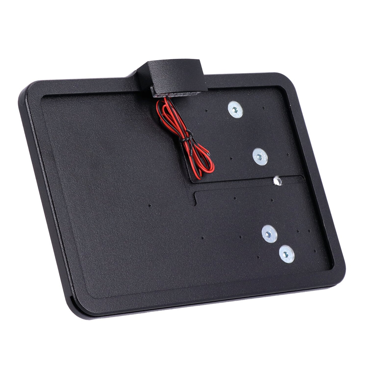 CPV 'slide-in' license plate bracket - Side mount black