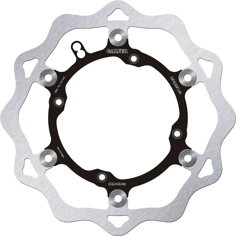 Galfer Brake Rotor For Motorcycle - High Carbon Stainless Steel - Front