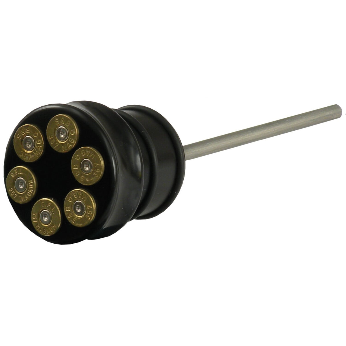 CPV CVP oil tank fill plug with dipstick - Bullet - Black