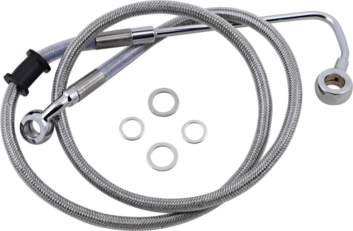 Drag Specialties Förlängd bromsledning för ABS - 36.75"