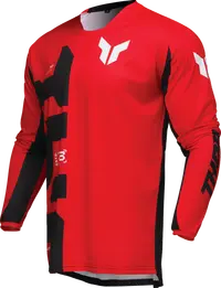 Thor Launchmode Forge Jersey - Black/Red/White