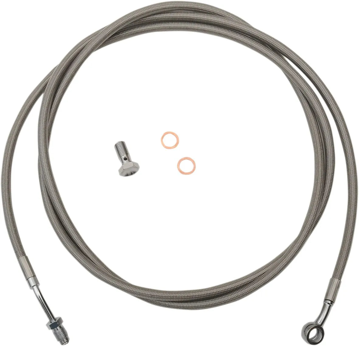 La Choppers Stainless Steel Braided Clutch Cable for Ape Hangers