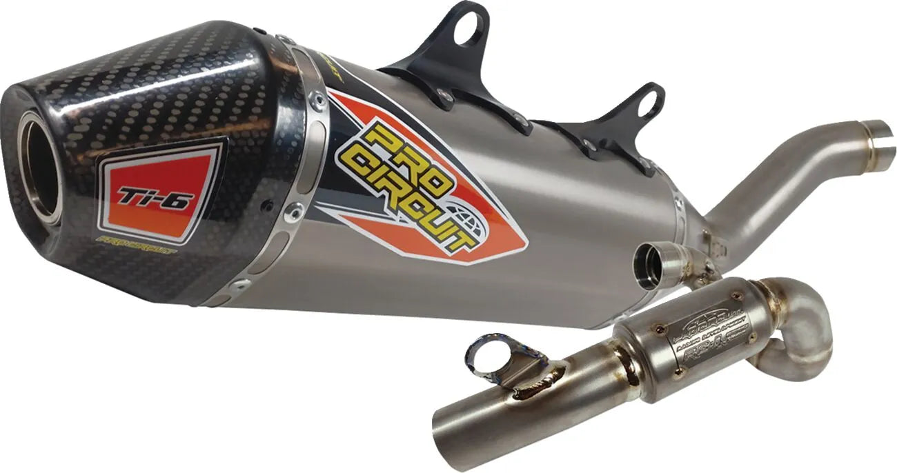 Pro Circuit Ti-6 Avgassystem för banracing