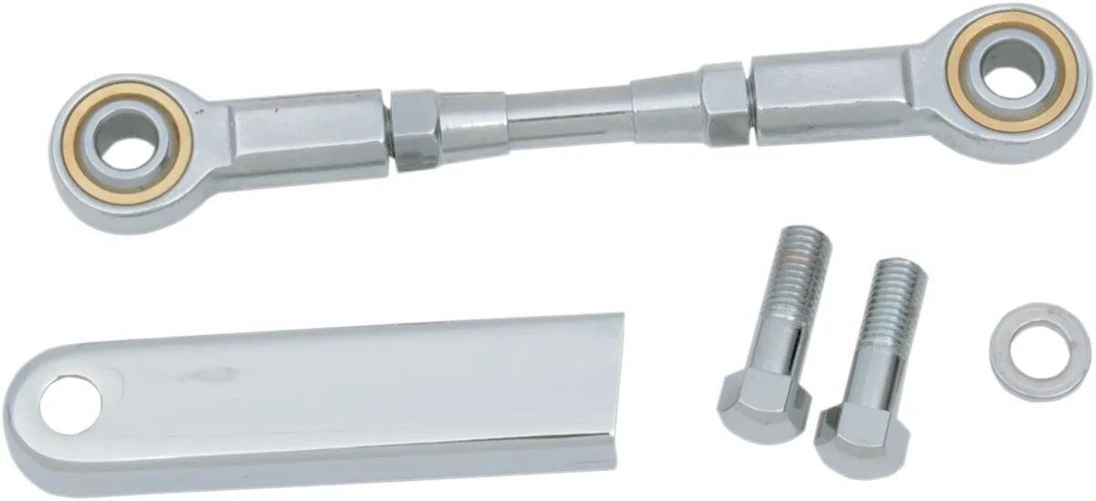 Drag Specialties Round Shifter Linkage Chrome 4-3/8"