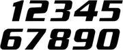 Blackbird Racing One Series Number Plate Graphic - 3 Pack