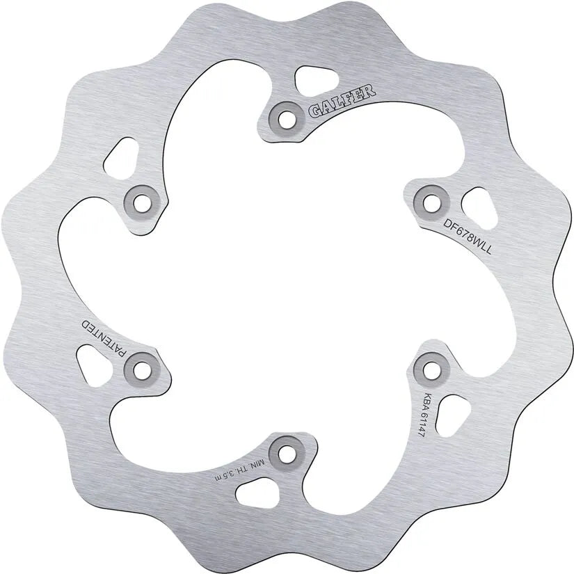 Galfer Wave® Brake Rotor For Motorcycles - Rear