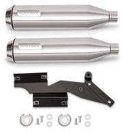 Black Duck Slip-Ons for Milwaukee Eight Softail – Exhaust