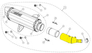 Akrapovic Link Pipe för Avgassystem