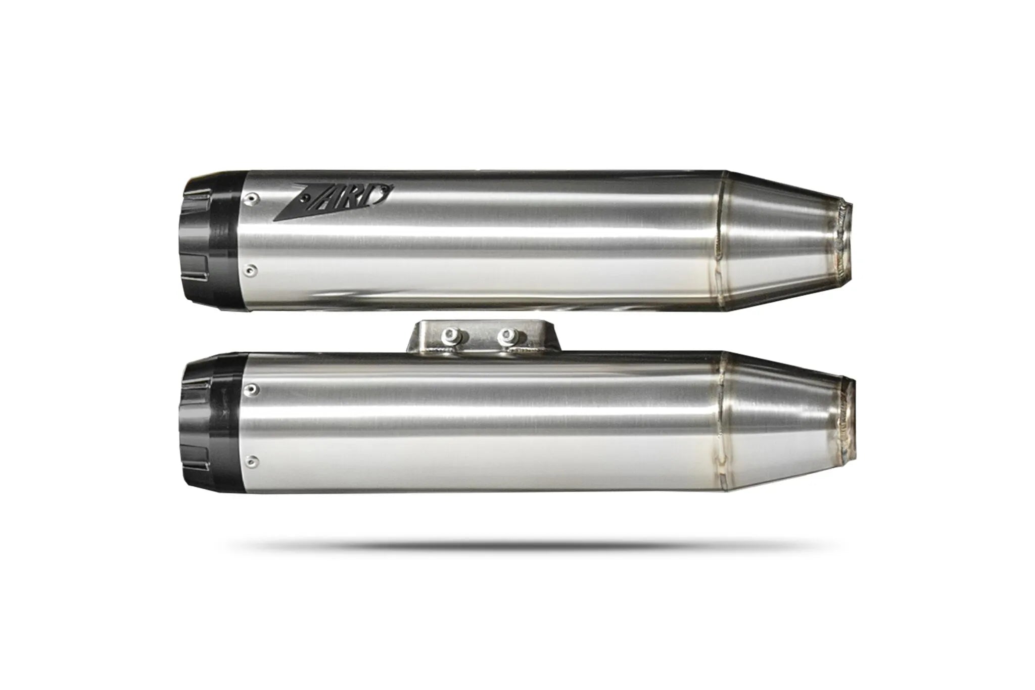 Zard Overlapped Slip-On Ljuddämpare För HD Softail M8 - ECE Besiktningsgodkänd